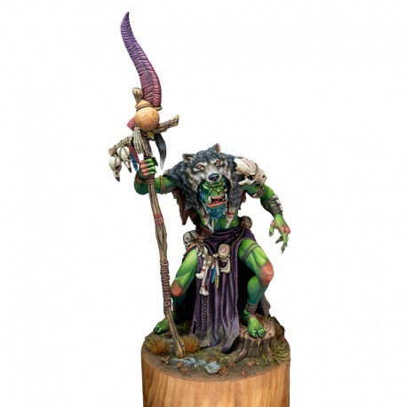 Morgut Wild Orc Shaman 75MM