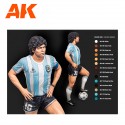 MARADONA RESIN FIGURE. 90 MM SCALE