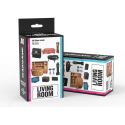 LIVING ROOM SET WARGAME (RESIN 30-35MM)