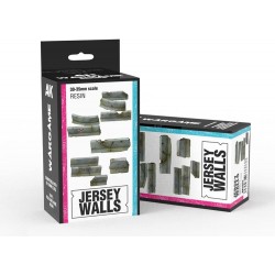 JERSEY WALLS SET WARGAME (RESIN 30-35MM)