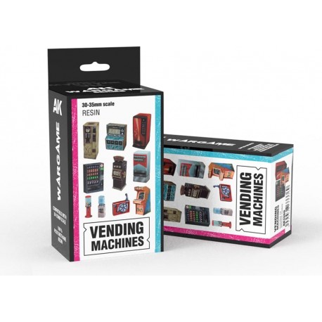 VENDING MACHINE SET WARGAME (RESIN 30-35MM)