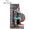VIKING WARRIOR 9TH-10TH C. 54mm Resin. Raúl García Latorre