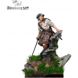 HIGHLANDER BATTLE OF CULLODEN. 54mm Resin. Raúl García Latorre.