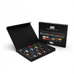 DELUXE EDITION BOX FULL RANGE ARTIST DENSE ACRYLIC COLOR