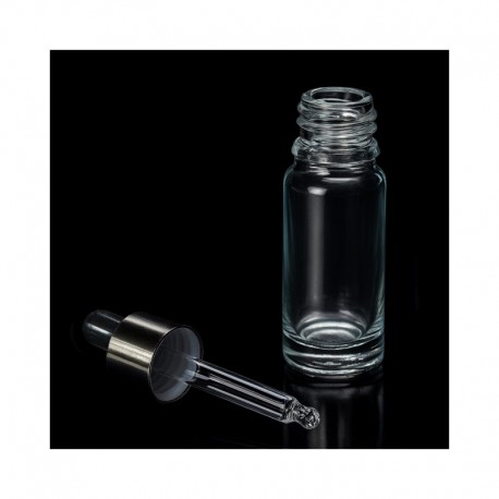 Pot de Verre vide avec Pipette