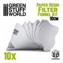 Filtre en papier jetable 10cm