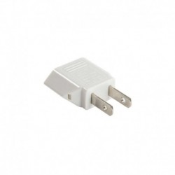 Adaptateur de prise UE-USA Blanc