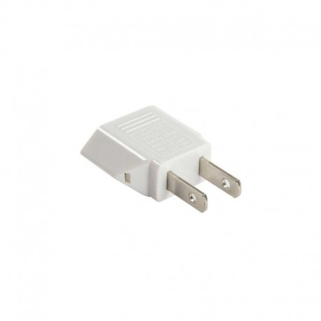 Adaptateur de prise UE-USA Blanc