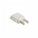 Adaptateur de prise UE-USA Blanc