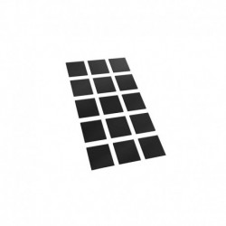 Feuilles magnétiques - Carrés  50x50mm