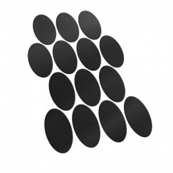Feuilles magnétiques - Ovale 75x42mm