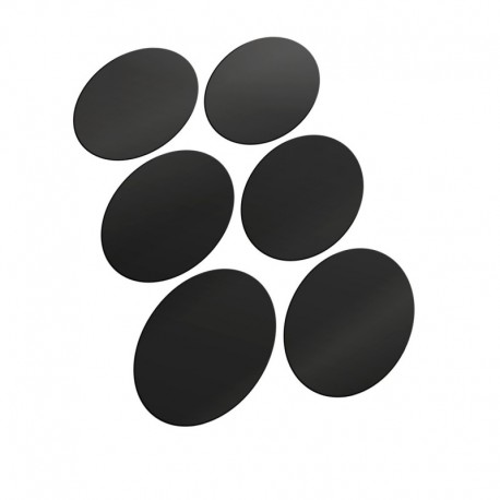 Feuilles magnétiques - Ovale 105x70mm