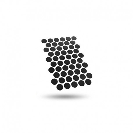 Feuilles magnétiques - Rond 25mm