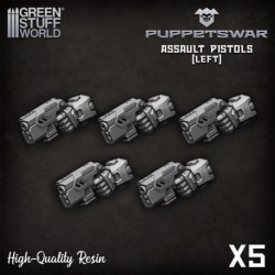Pistolets d'assaut - Gauche