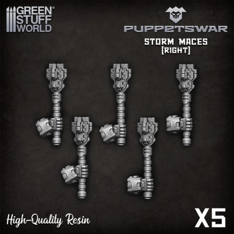 Masse de tempête - Droite