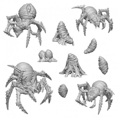 Araignées monstres 1:48