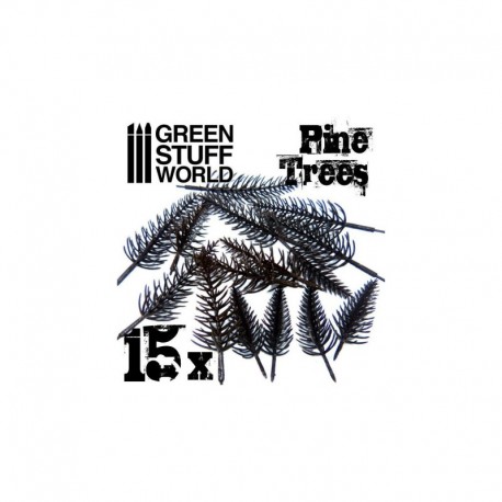 15x Arbres PINS Modelisme Flexibles