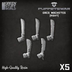 Machettes d'orques - Droit