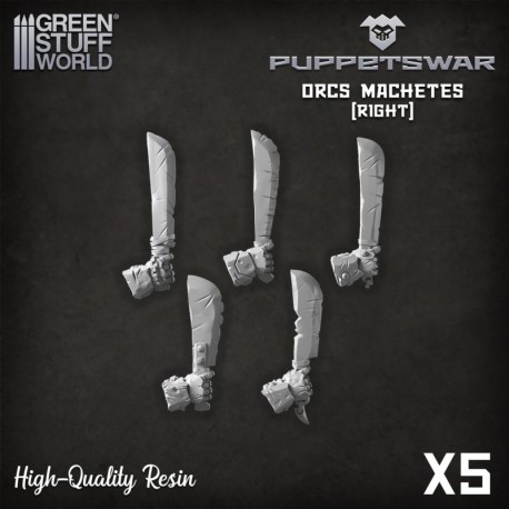Machettes d'orques - Droit