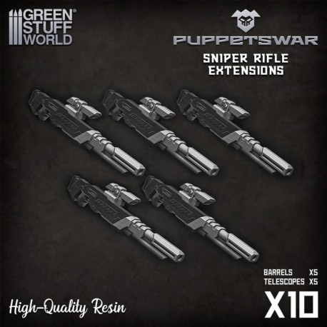 Extensions de fusil de sniper