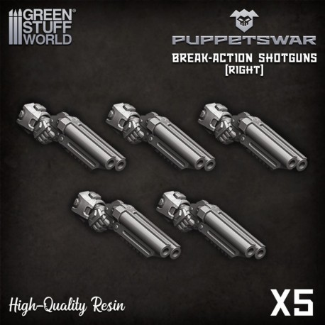 Fusils d'action rapide - Droite