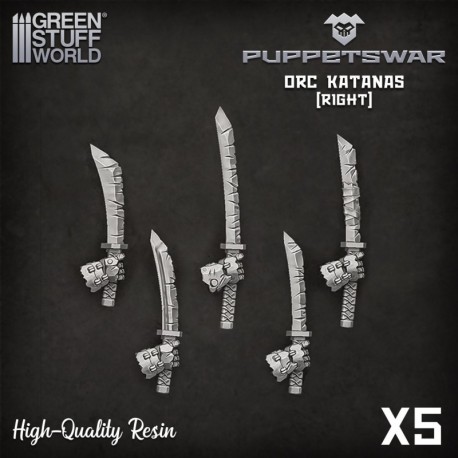 Katanas d'orques - Droite