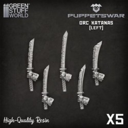 Katanas d'orques - Gauche