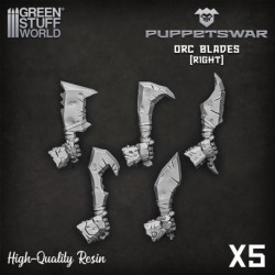 Lames orques - Droite