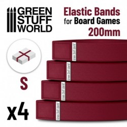 Bandes Elastiques pour jeux de société 200mm - Pack x4