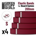 Bandes Elastiques pour jeux de société 200mm - Pack x4