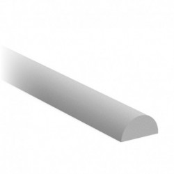 Bandes de mousse EVA - Demi-Rondin 10mm