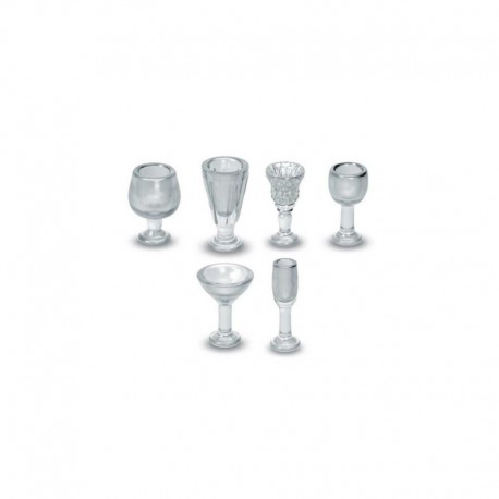 Verres en cristal - Grands 1:48-1:35
