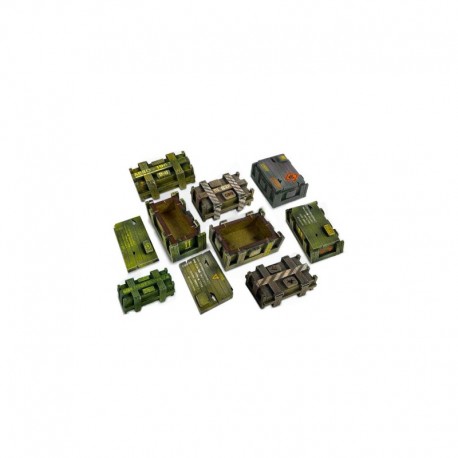 Boîtes en bois rectangulaires 1:48-1:35