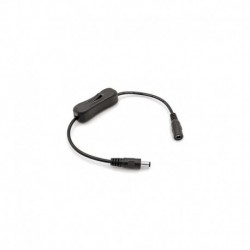 Câbles avec interrupteur - Noir