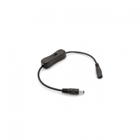 Câbles avec interrupteur - Noir