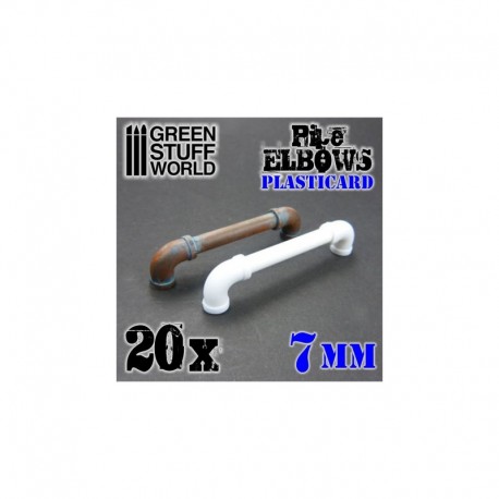 COUDES de plasticarte 7mm