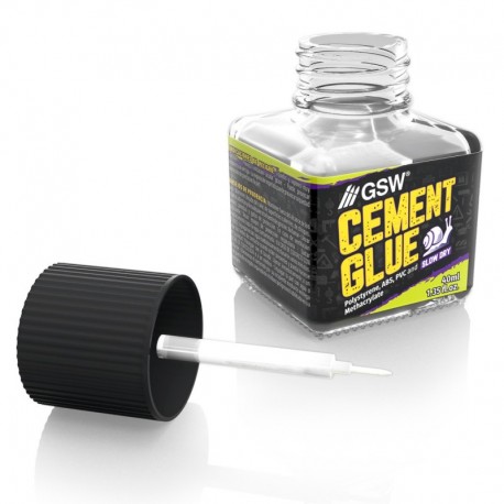 Colle pour Plastique à  Séchage Lent 40ml