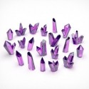 Cristaux de Résine Violet - Grands