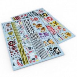 Decalcomanies a l'eau - Orques