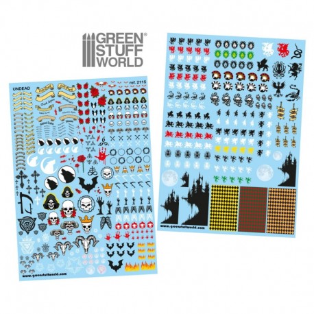 Decalcomanies a l'eau - Mort-vivant