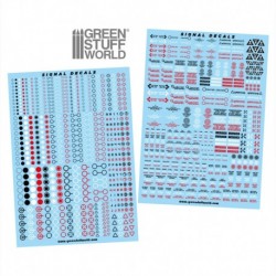 Decalcomanies a l'eau - Signaux Robot