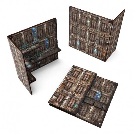 Ruine pliable prépeinte à  trois étages WTC - Sci-Fi