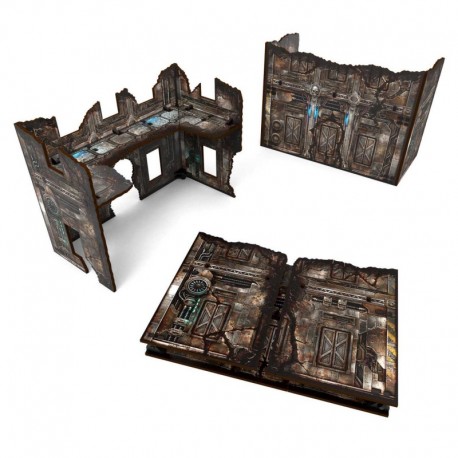 Ruine en forme de U pliable prépeinte Matched Play - Sci-Fi