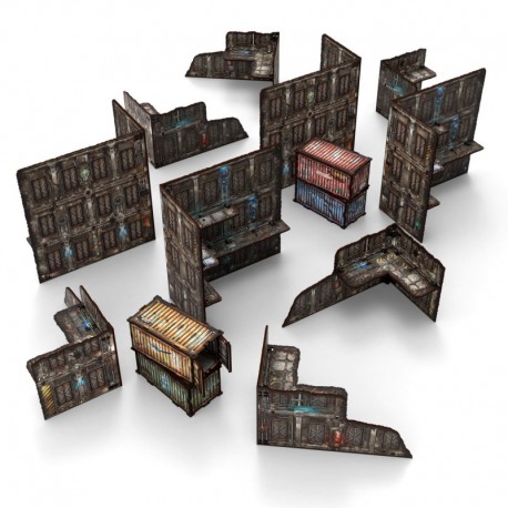 Pack de décors WTC pliables prépeints - Sci-Fi