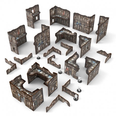 Pack de décors Matched Play pliables prépeints - Sci-Fi