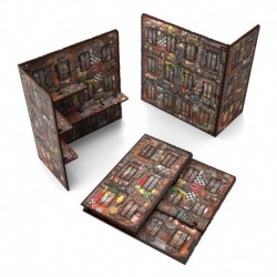 Ruine pliable prépeinte à  trois étages WTC - Orks