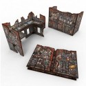 Ruine en forme de U pliable prépeinte Matched Play - Orks