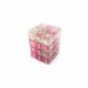 36x D6 12mm Dés de Jeu - Rose clair