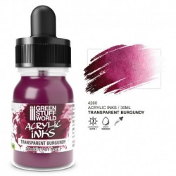 Encre Acrylique Transparente - Burgundy