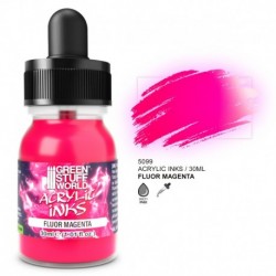 Encre acrylique fluorescente - Magenta